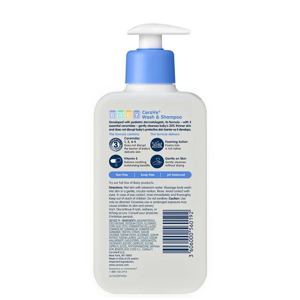 CeraVe Baby Wash and Shampoo2 CeraVe Baby Wash and Shampoo