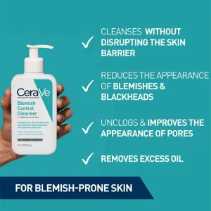 CeraVe Blemish Control Cleanser – 236m2