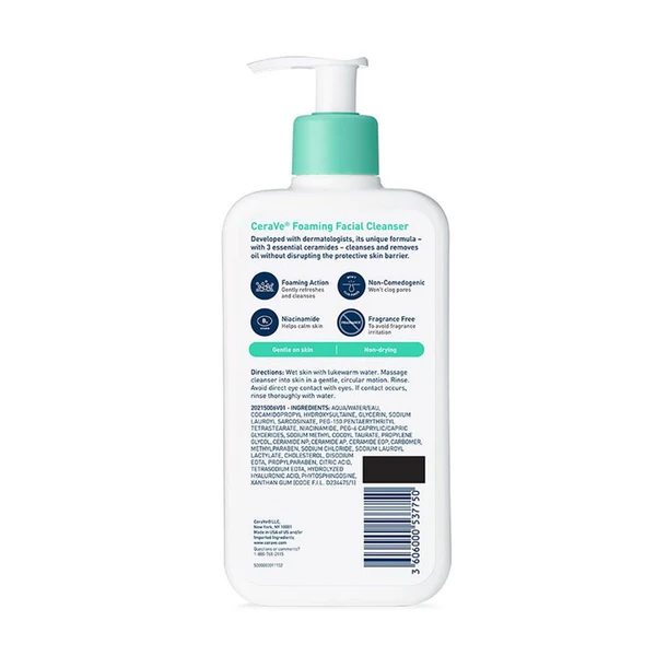 CeraVe Foaming Facial Cleanser 237ml3 CeraVe Foaming Facial Cleanser 237ml3
