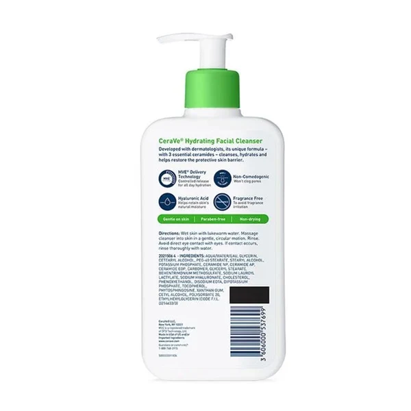 CeraVe-Hydrating Cream-to-Foam Cleanser 237ml2 CeraVe-Hydrating Cream-to-Foam Cleanser 237ml2