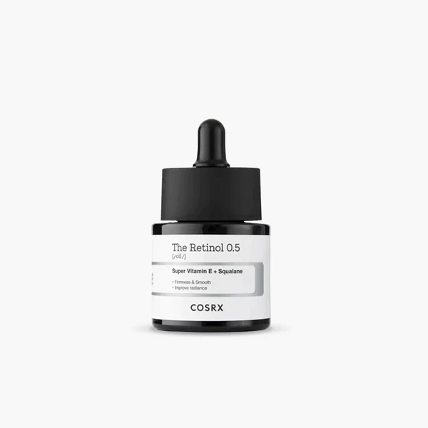 Cosrx – The Retinol 0.5 Super Vitamin E +Squalene Oil 20ml Cosrx – The Retinol 0.5 Super Vitamin E +Squalene Oil 20ml