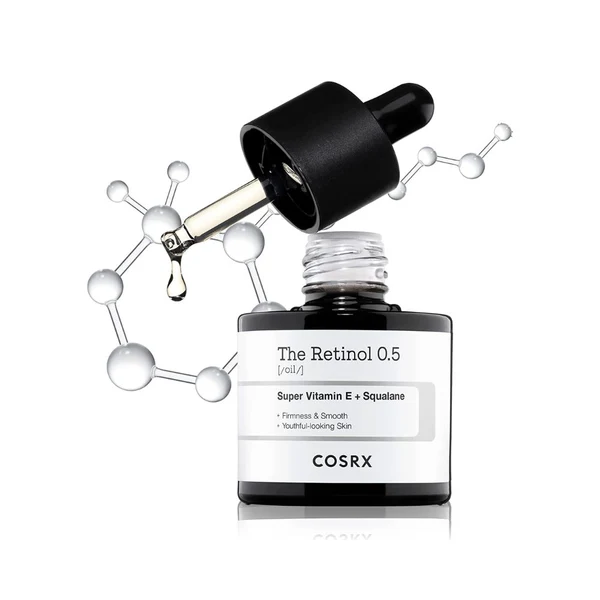 Cosrx – The Retinol 0.5 Super Vitamin E +Squalene Oil 20ml3 Cosrx – The Retinol 0.5 Super Vitamin E +Squalene Oil 20ml3