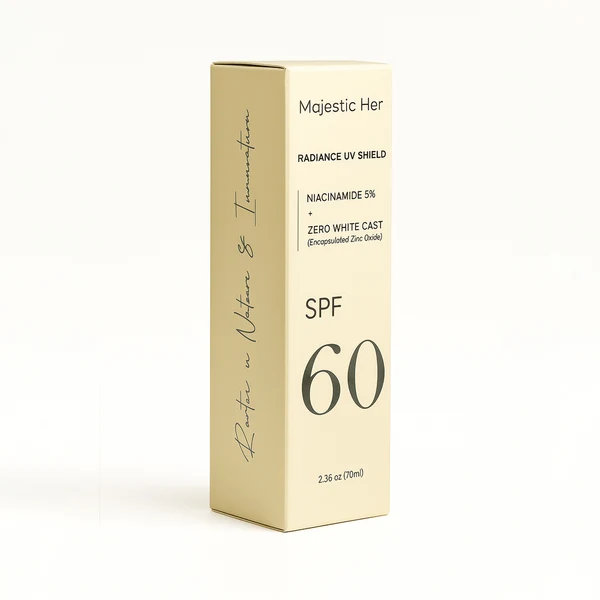 Majestic Her Radiance UV Shield SPF 60 – No White Cast, Made for Pakistan5 Majestic Her Radiance UV Shield SPF 60 – No White Cast, Made for Pakistan5