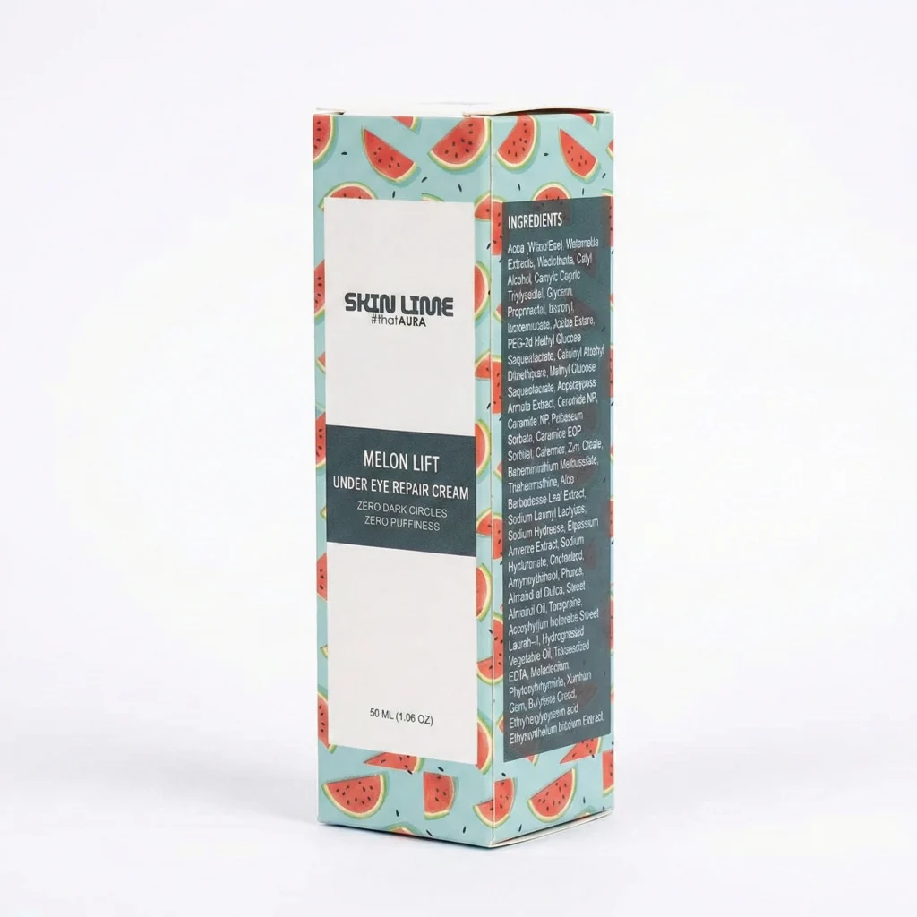 Skin Lime Melon Lift Under Eye Cream - Reduce Dark Circles & Puffiness