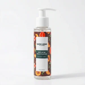 Skin Lime Anti Acne Peach Cleanser – Daily Acne Defence Gel Wash