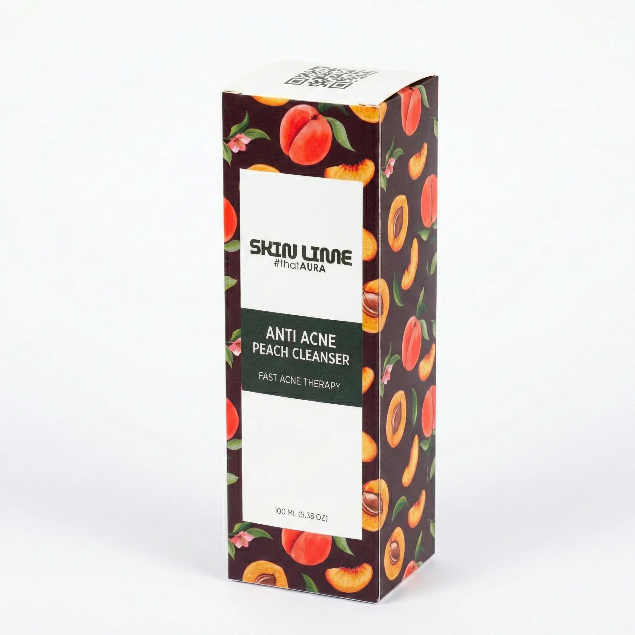 Skin Lime Anti Acne Peach Cleanser – Daily Acne Defence Gel Wash